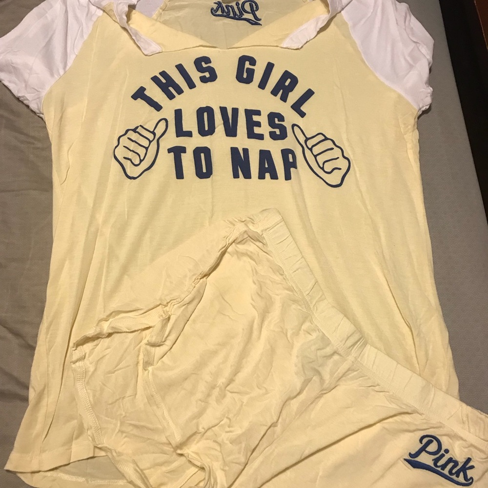 VS sleep tee & shortie set